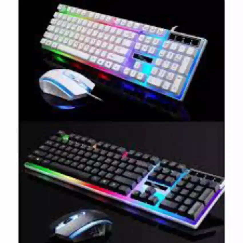 Keyb dan mouse gaming, led