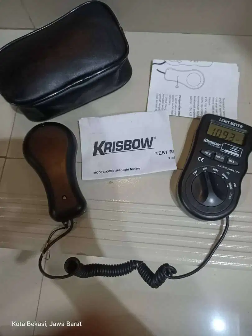 KRISBOW KW06-288 Light Meter