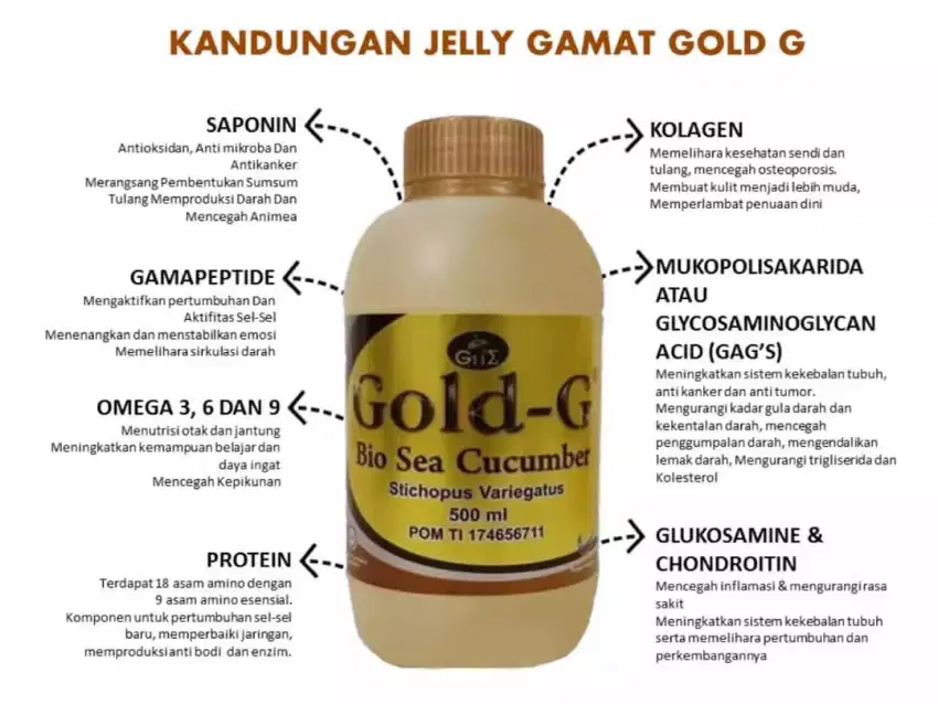 Gold-G Bio Sea Cucumber