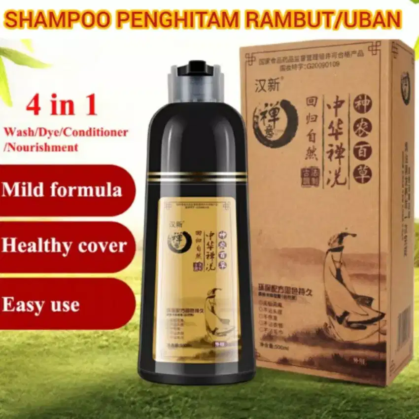 Shampoo Semir Rambut Import BAYGNS MOKERU Alami Instant