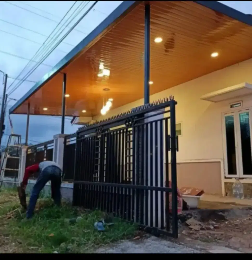 Tukang buat pagar dan kanopi