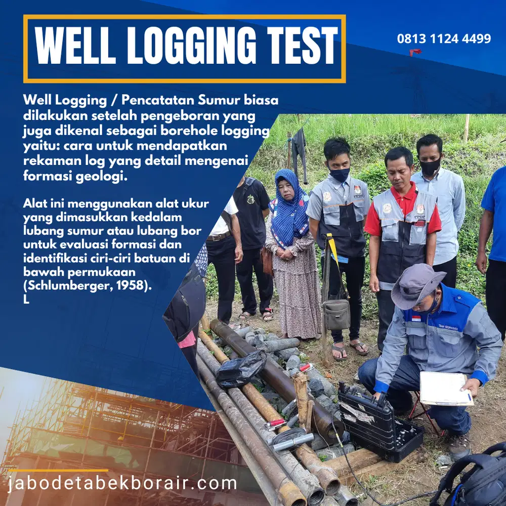 Well Logging / Pencatatan Sumur di Purwakarta