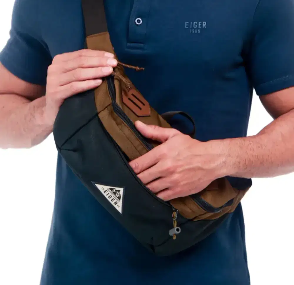 EIGER WANDERDRIFT 4.0 Waist sling bag - Olive