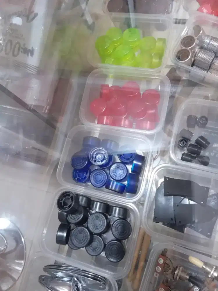 knob pijakan efek warna warni