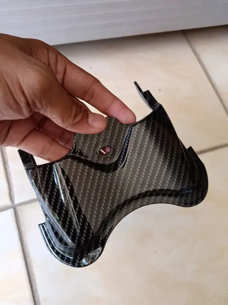 Dagu jok ori yamaha nmax carbon celup hitam