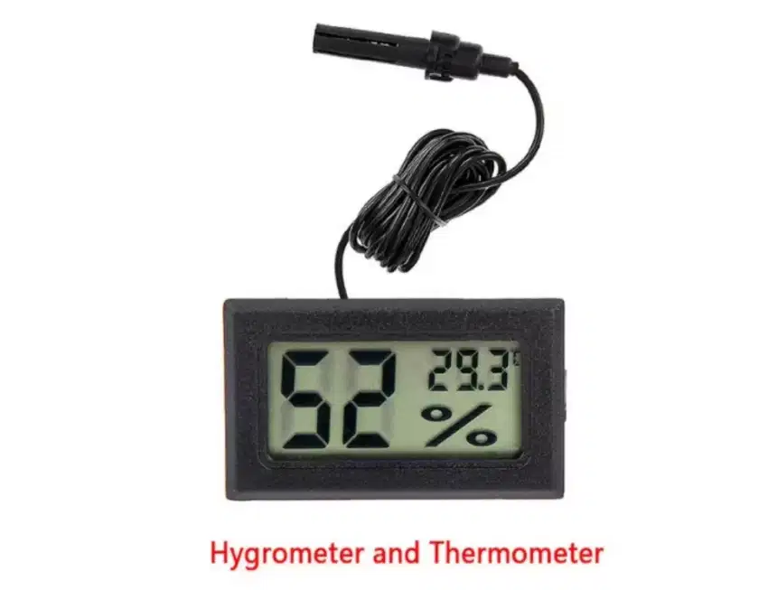 Thermometer suhu udara dan kelembaban