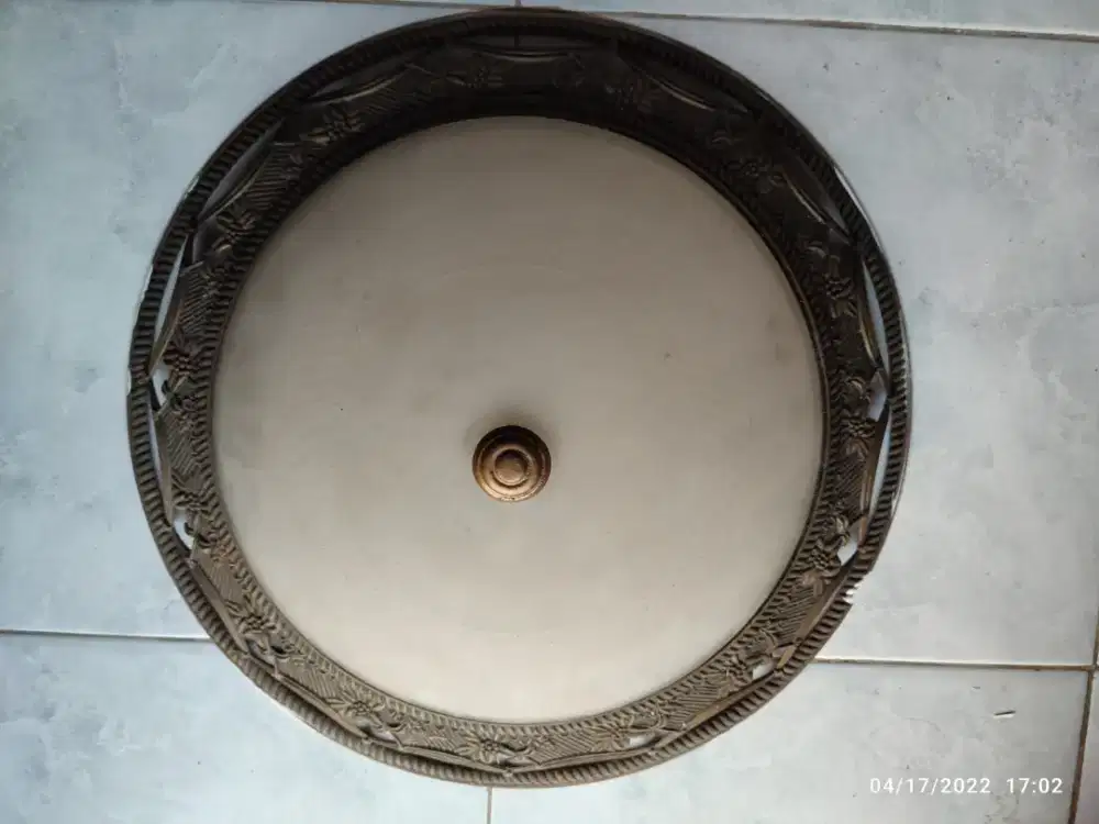 Lampu Plafon bulat / ceiling antik