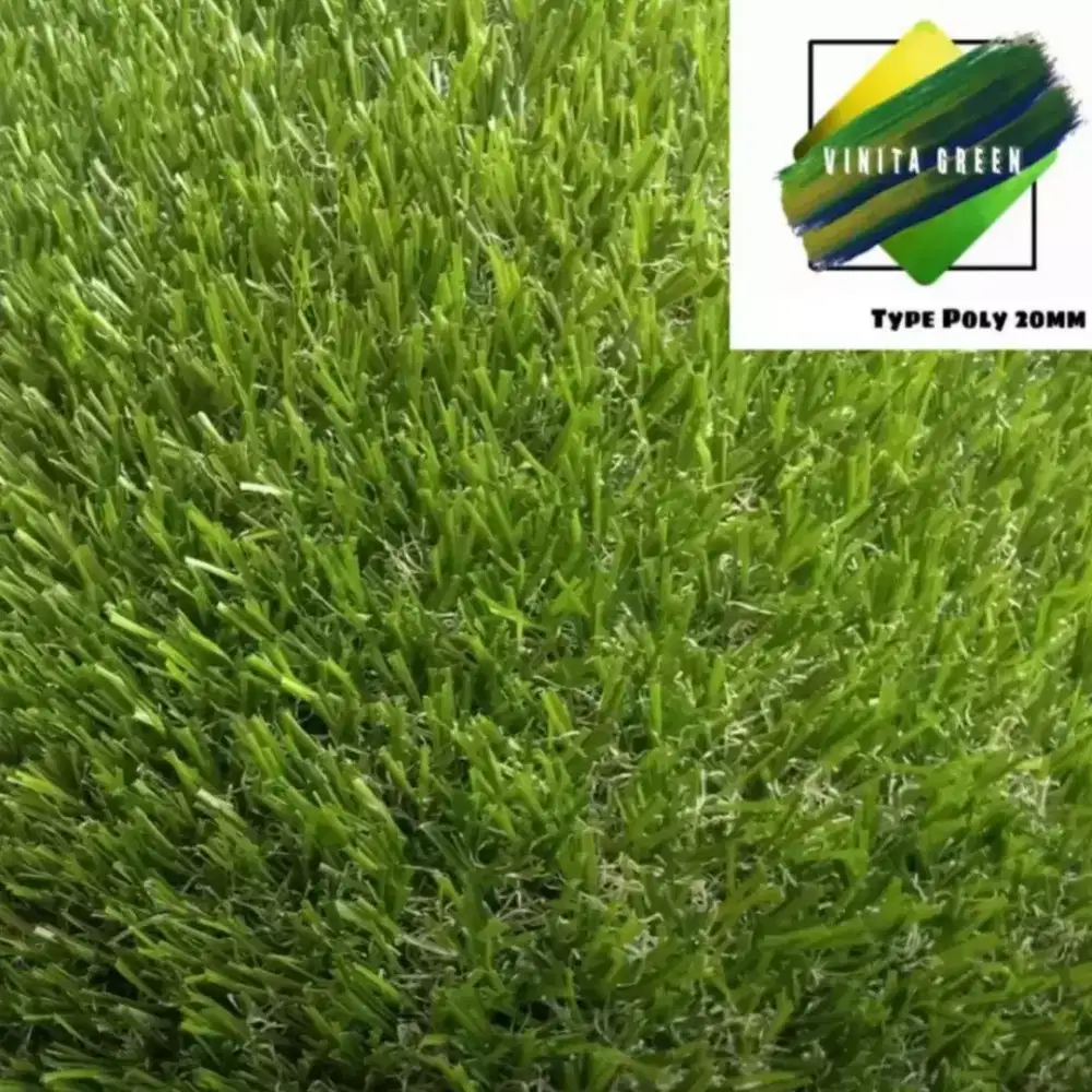 Rumput Sintetis Vinita Green Jepang 20mm 1m x 1m