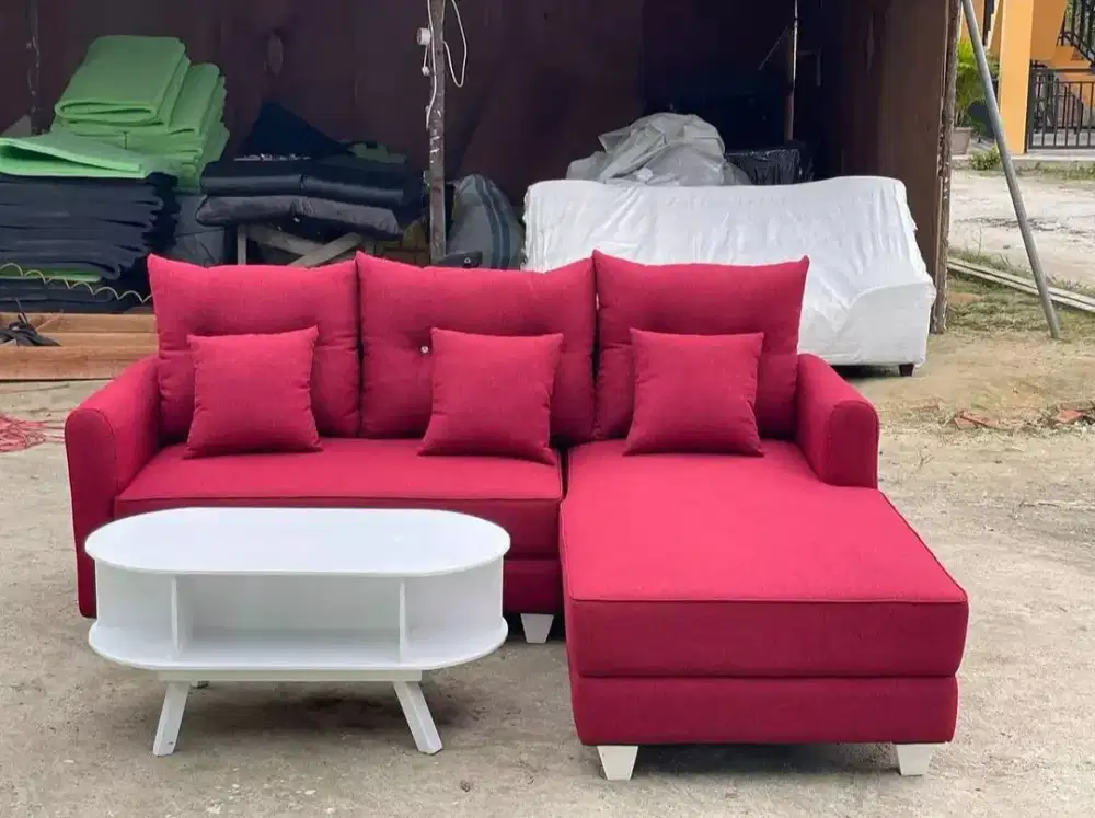 Sofa selonjor minimalis mewah