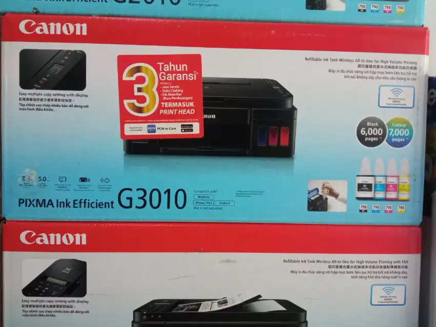 Printer Canon G3010 Print scan copy Wi-Fi