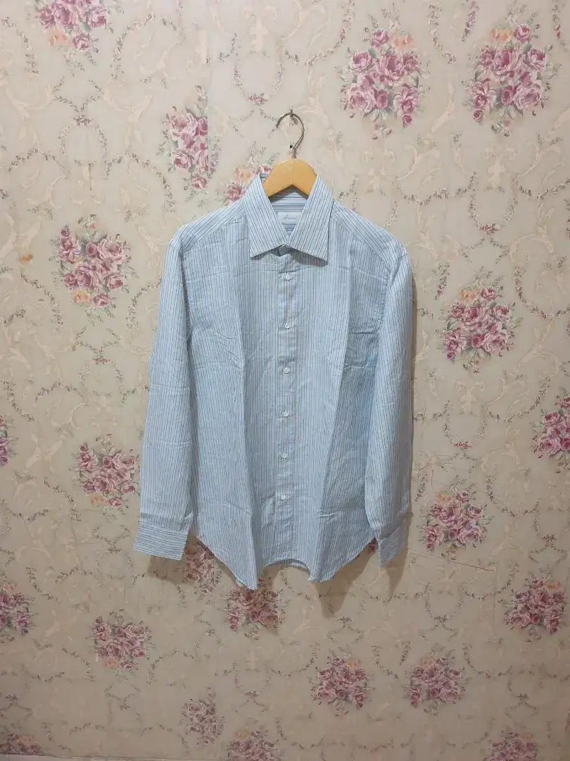 Mulus .authentic baju kemeja .shirt brioni size L