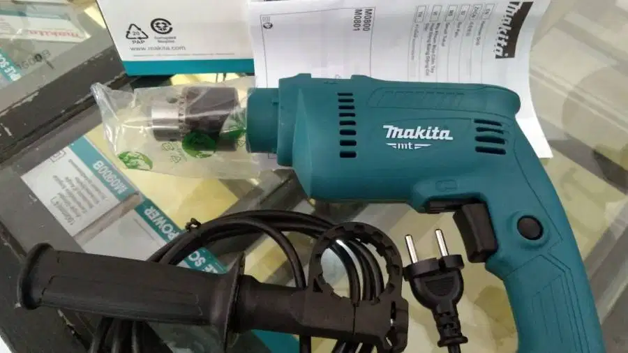 Mesin Makita Bor Tembok Tangan M0801B Impact Drill 16 MM ( 5/8 )