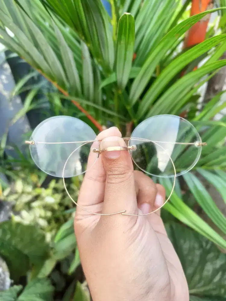 Kacamata vintage merk American Optical Round 50'S