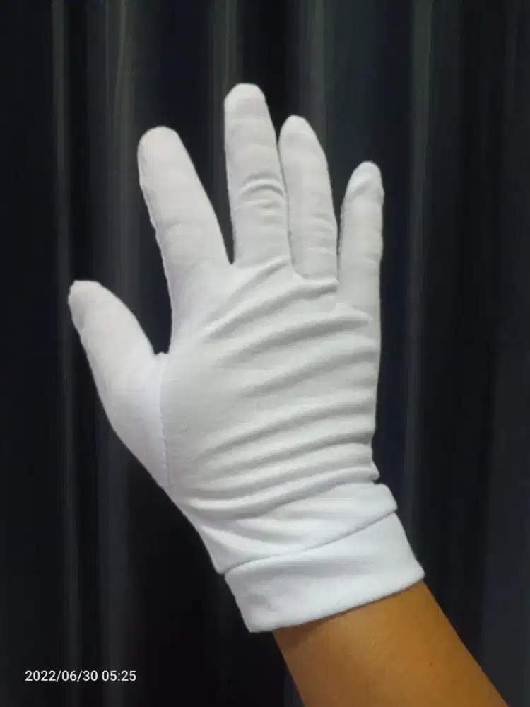 Sarung Tangan Kain || Sarung Tangan Paskibra || Sarung Tangan Industri