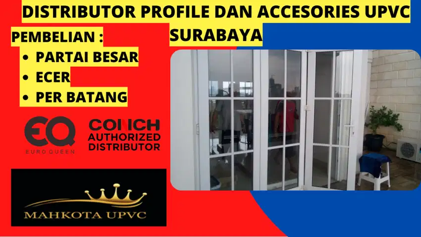 toko Profile conch dan accessories upvc jawa timur