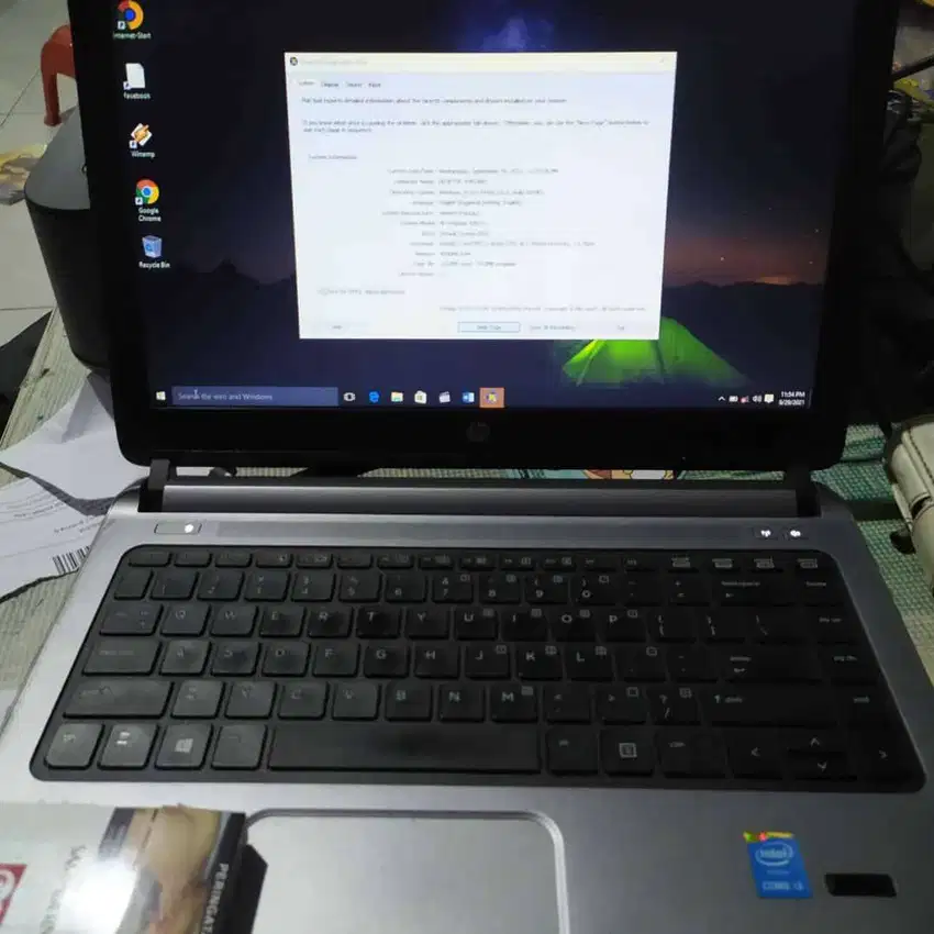 laptop hp probook 430 g core i5 4gb 500gb