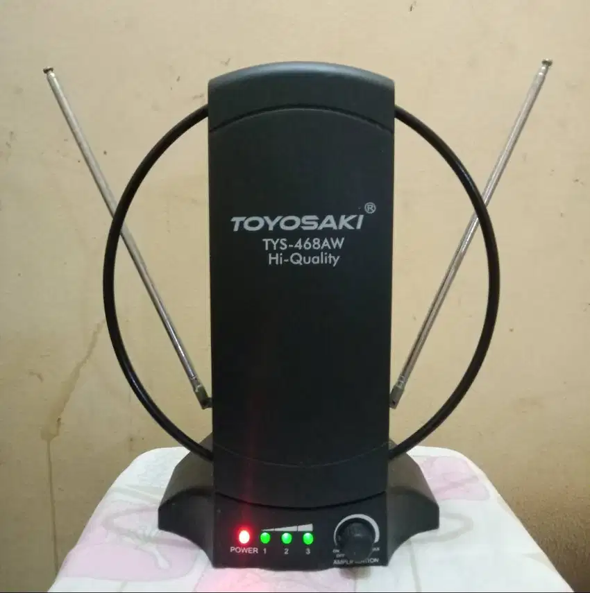 Antena TV Merk TOYOSAKI TYS-468AW, Buat Kualitas Siaran BAGUS & JERNIH