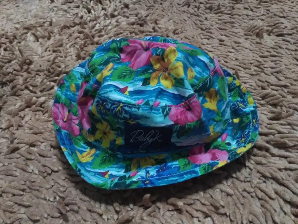 Flower Bucket Hat for baby girl