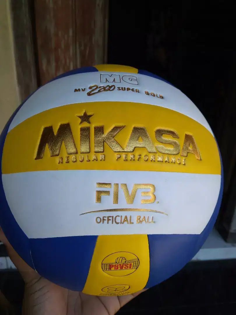 Bola Voli VolleyBall MIKASA mv2200 Super Gold PIU