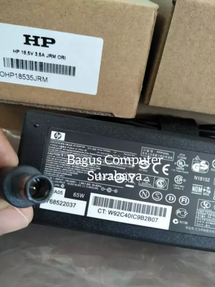 Adaptor charger laptop Hp Compaq CQ40 CQ42 CQ42 CQ43 CQ35 18.5V 3.5A