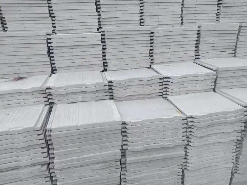 Genteng beton flat natural