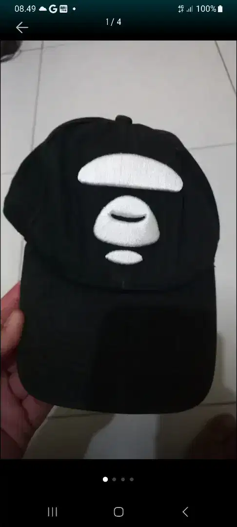 Topi bathing ape