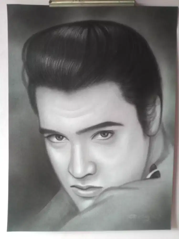 Lukis foto,karikatur hitam putih