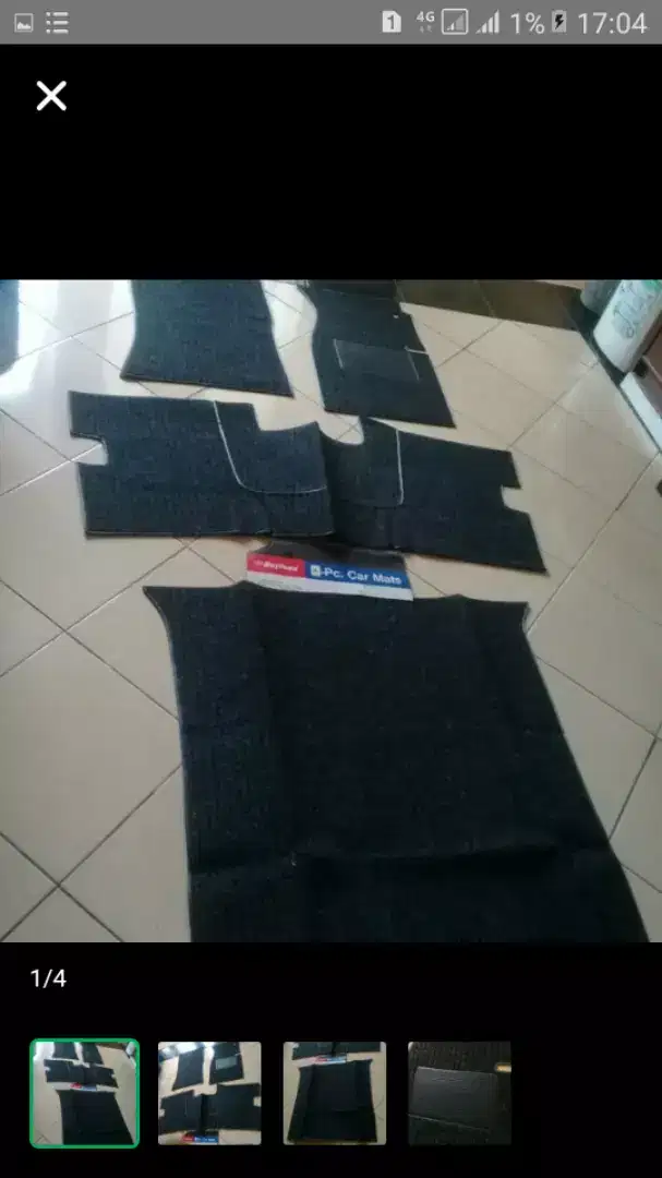 Karpet set Mercedes G280 Jeep merk Daytona, Baru