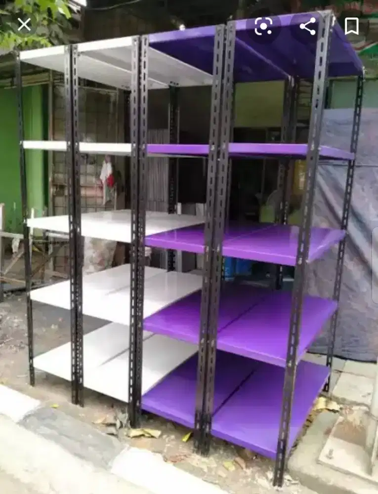 Rak besi, rak besi susun 5, rak besi premium