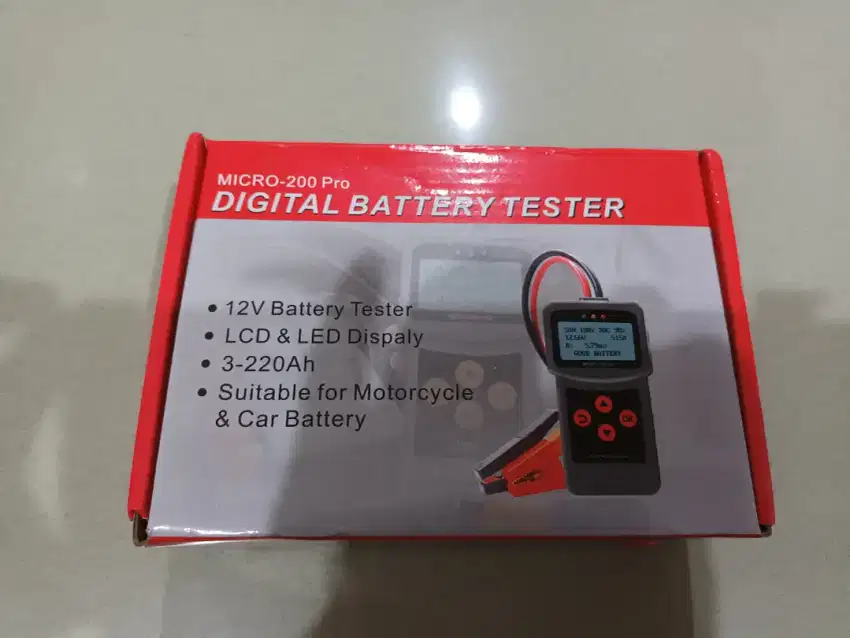 Alat test aki/batere merk Lancol