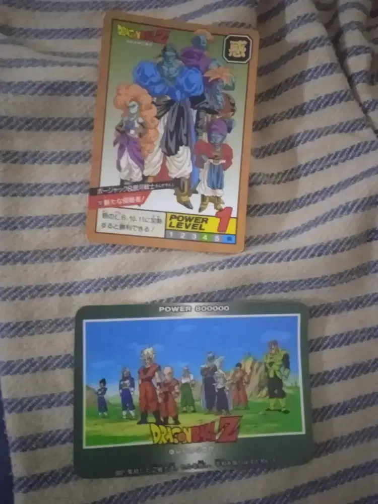 Kartu power level dragon ball