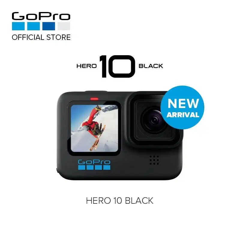 Gopro Hero 10 Black Action Camera 23MP 5K/60 Hypersmooth 4.0