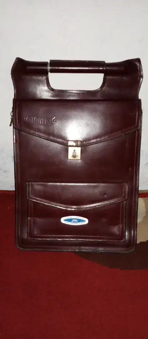 Tas Laptop Notebook Kecil/Kantor Kulit Coklat