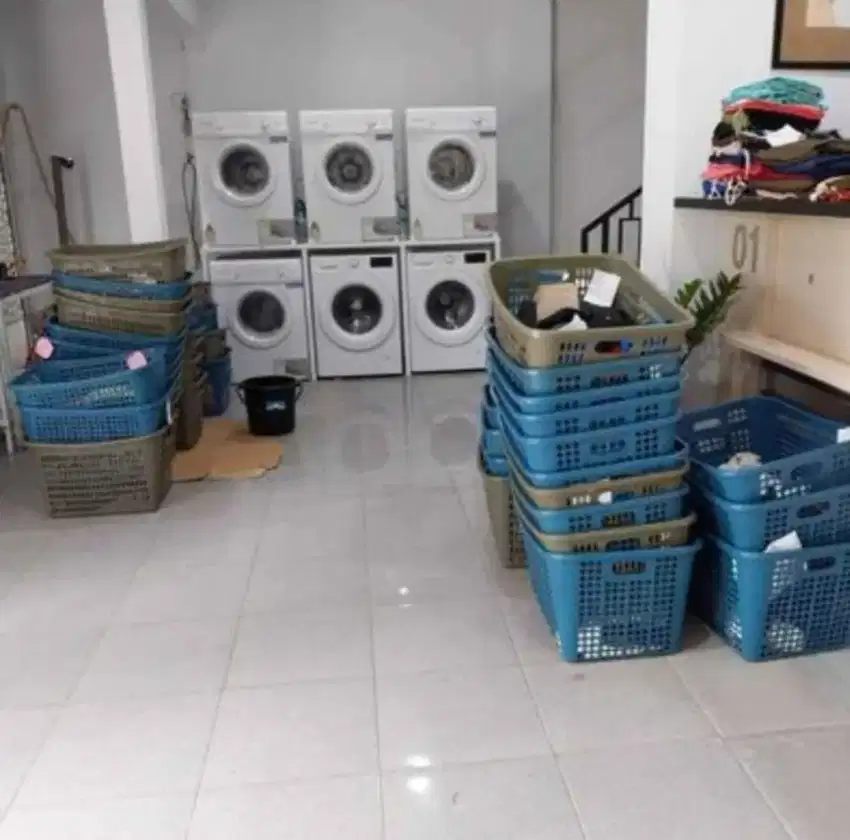 Loker di Laundry Rajabasa bypass sebrang asrama haji