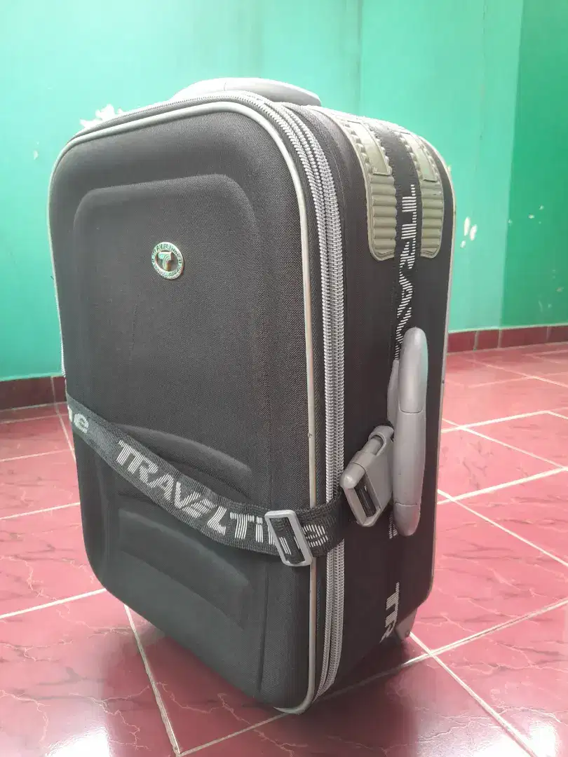 Koper 24 Inch Travel Time Koper Murah  Bahan Nilon Tebal Import