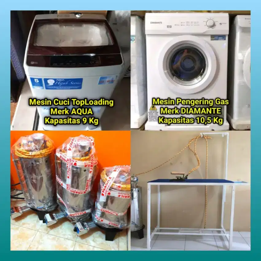 MESIN LAUNDRY, PAKET USAHA LAUNDRY