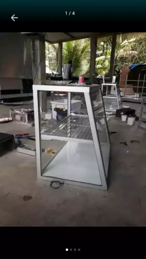 etalase ayam goreng bisa pesan aneka model etalase murah free lampu