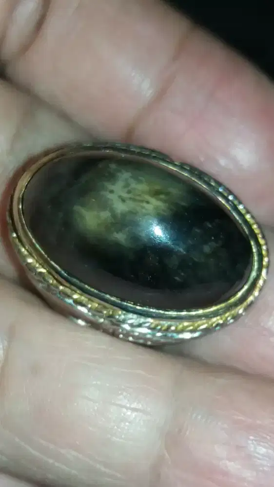 Jual Batu Cincin Bulu Macan Antique Good Looking