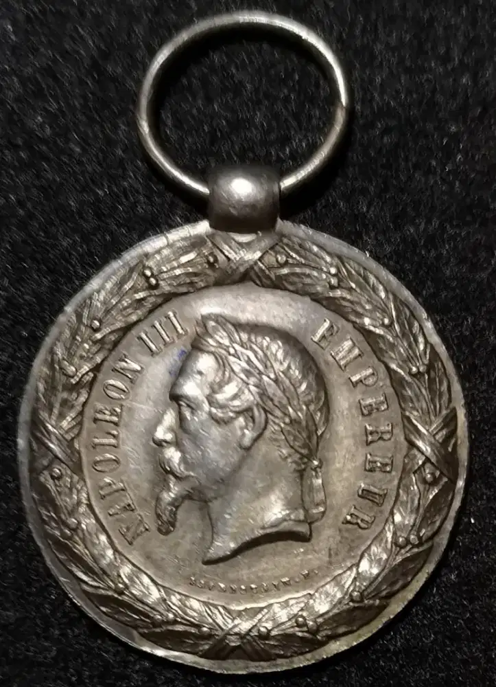 Koin Medali NAPOLEON III - 1862 - 1863