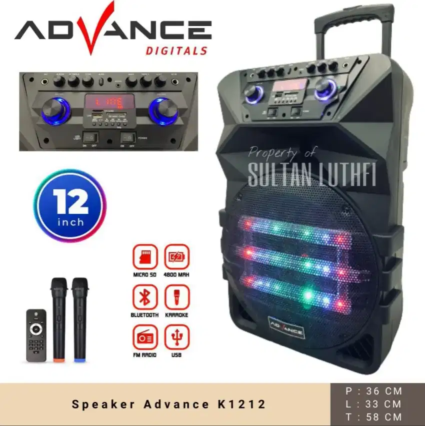 Speaker Advance K1212