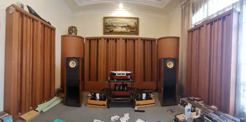 Asesori audiophile Sound Diffuser Wood set