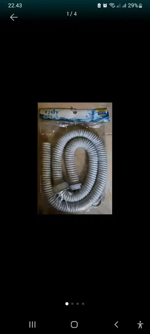 Drain hose atau saluran wastafel merek tidy phd 03