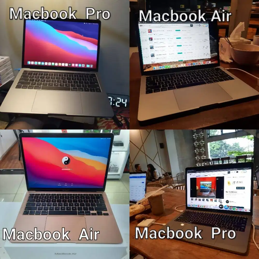 Terima Jual Beli Macbook Pro Air Intel M1 M2 M3 M4 iPhone dan iPad