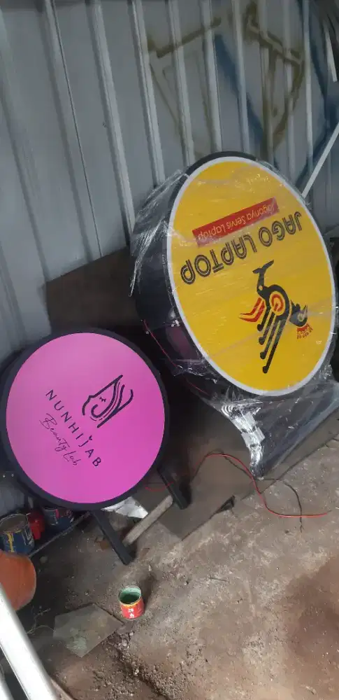 NEON BOX. PAPAN NAMA. LETTER TIMBUL termurah disurabaya