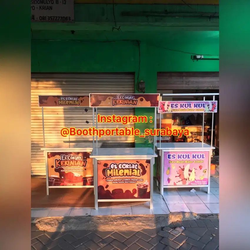 Booth portable surabaya