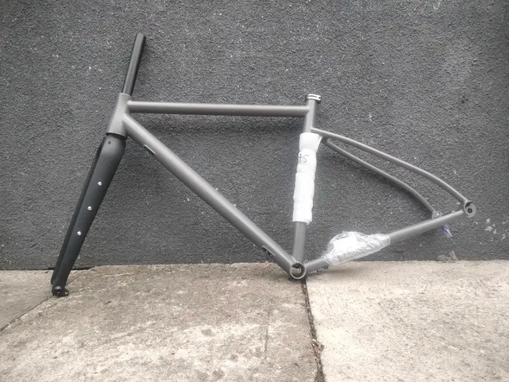 Frameset Gravel TITANIUM disc brake size 47.5 TA
