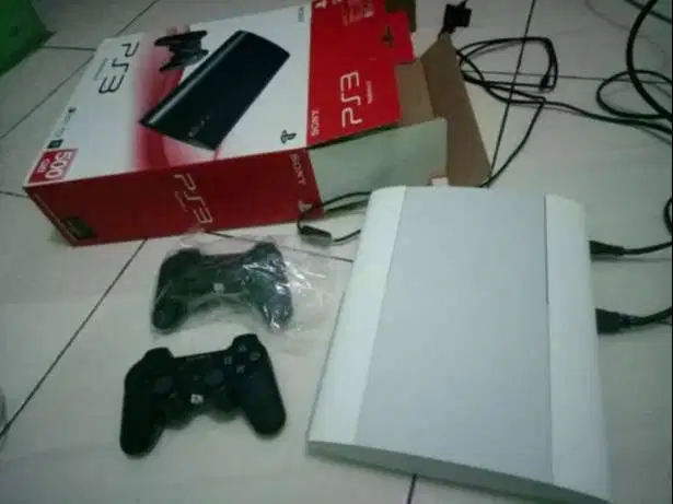 Ps3 Super Slim Hdd 500gb 2 Stick Warlles Full Games