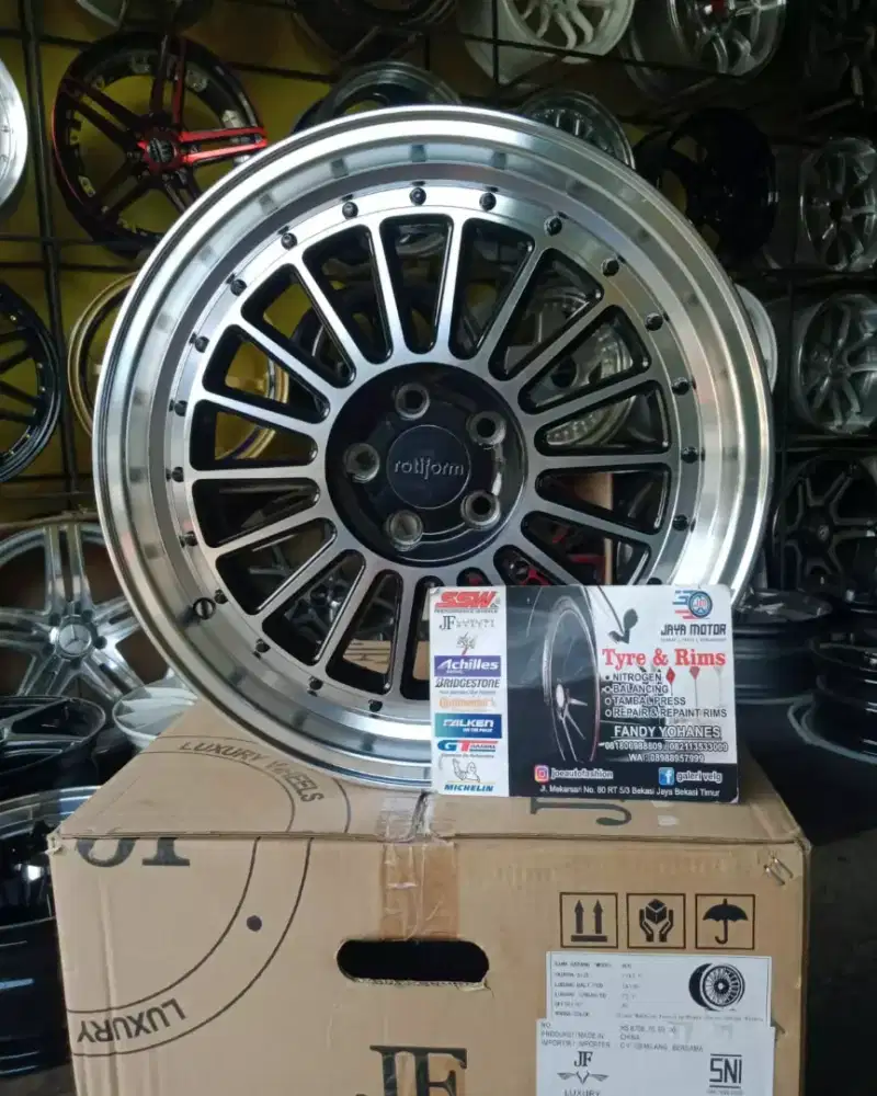 Velg rotiform buc r17 5x100 lbr7,5/8,5 et40/30