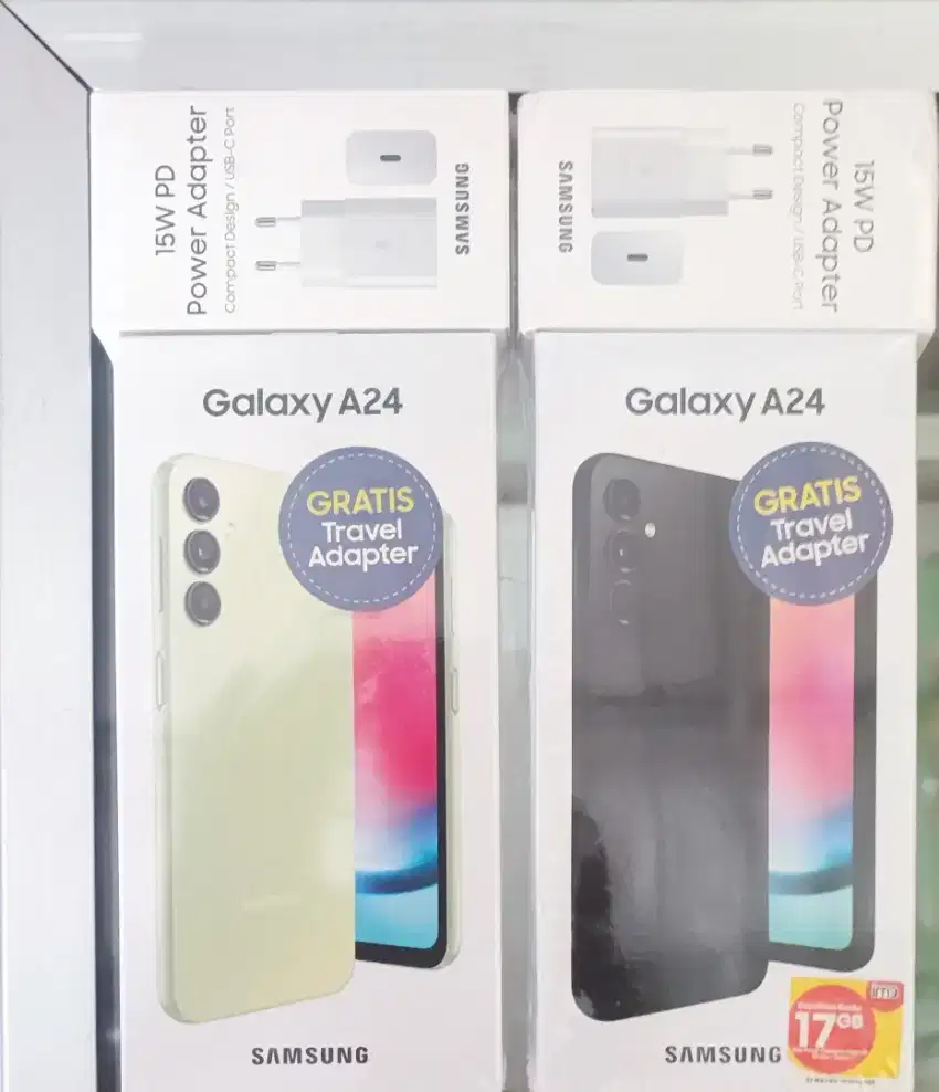 Samsung Galaxy A24 8/128 Garansi Resmi Baru Dan Segel + Adapter 15W