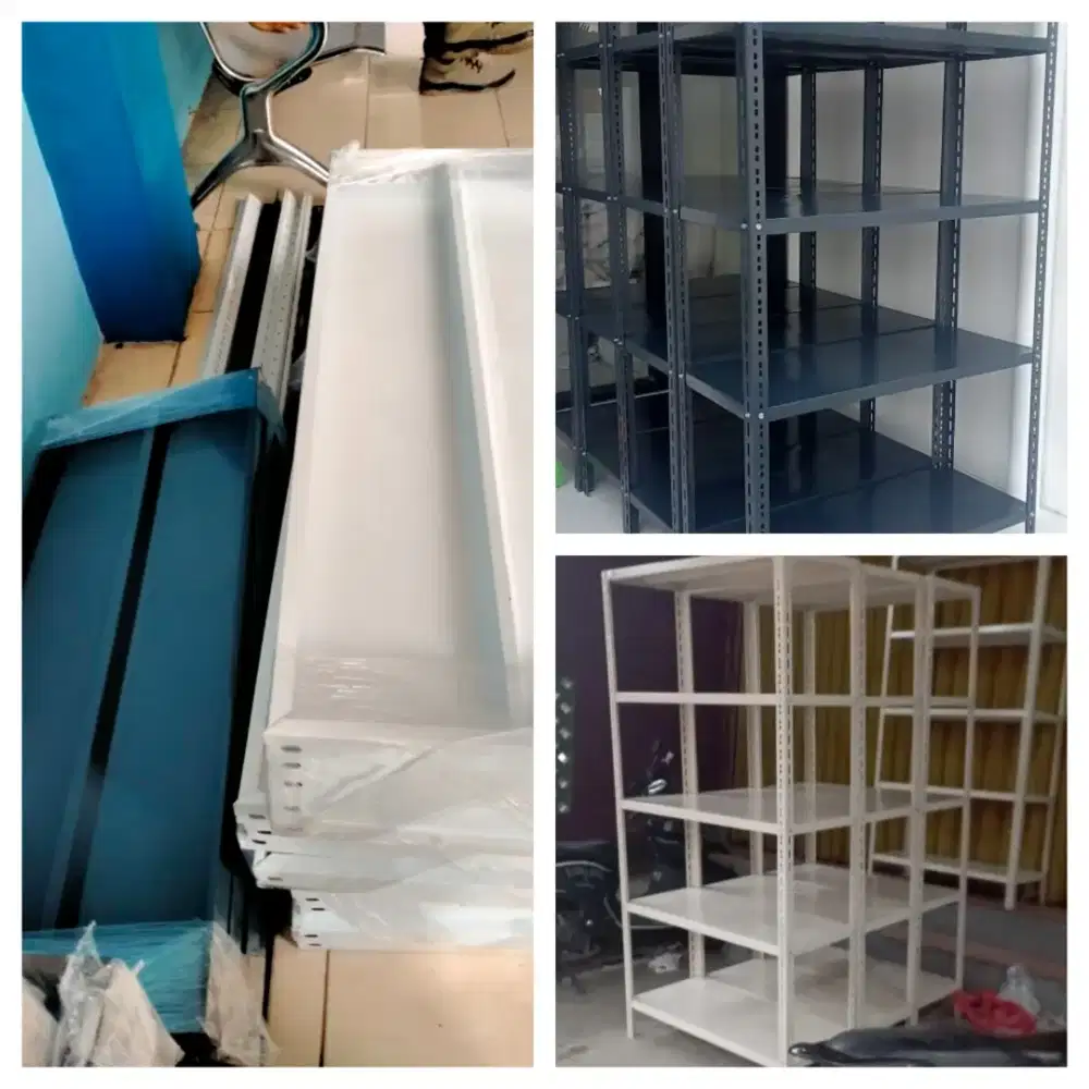 Rak besi 5 dan 4 susun 100x40x200cm Bayar ditempat
.Tebal. Kokoh Depok